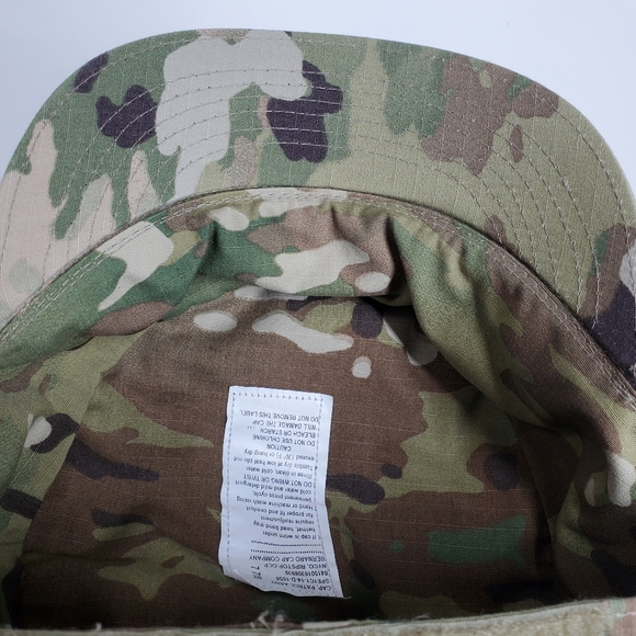 USGI Army Patrol Cap Military ACU OCP Multicam Large 7 7/8 Bernard Cap Company - Picture 11 of 13